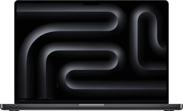 Apple MacBook Pro 16 inch M4 Pro (14 core CPU/20 core GPU) 24GB/1TB Spacezwart QWERTY