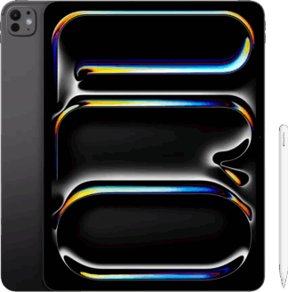 Apple iPad Pro (2024) 13 inch 256 GB Wifi Zwart + Apple Pencil Pro