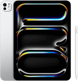 Apple iPad Pro (2024) Nano 11 inch 2 TB Wifi Zilver + Apple Pencil Pro