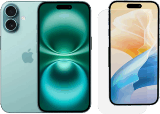 Apple iPhone 16 128GB Groen + BlueBuilt Screenprotector Glas