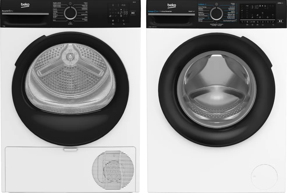 Beko BM5WFU6941B IronFast + Beko BM3T3823B