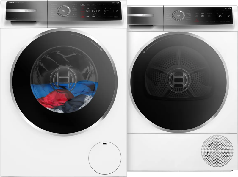 Bosch WGB256AONL i-DOS + Bosch WQB246CLNL