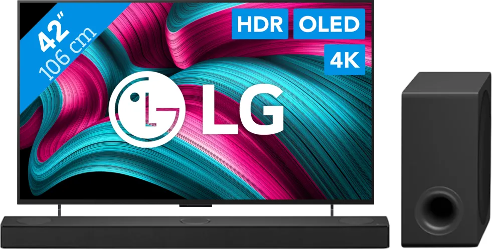 LG 42" OLED EVO C54 4K (2025) + LG DS80TR