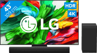 LG 43" QNED86 EVO 4K (2025) + LG DS40T