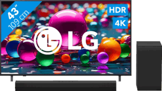 LG 43" Smart UA75 4K (2025) + LG DS40T