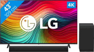 LG 43NANO81T6A (2024) + Soundbar