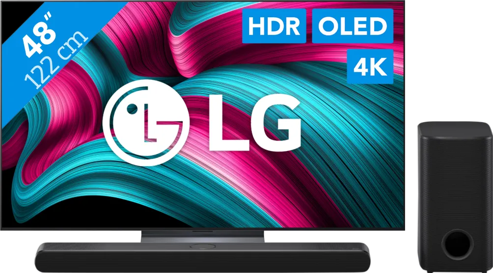 LG 48" OLED EVO C54 4K (2025) + LG DS77TY