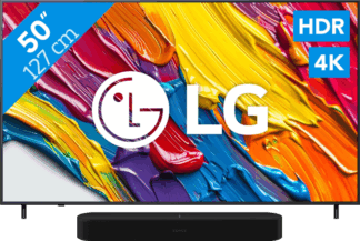 LG 50" QNED82 4K (2025) + Sonos Beam Gen2 Zwart