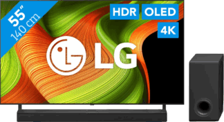 LG 55" OLED B56 4K (2025) + LG DS80TR