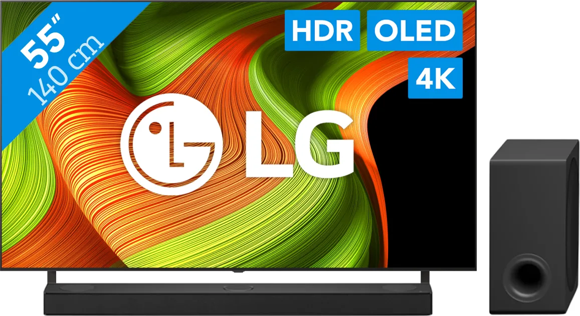 LG 55" OLED B56 4K (2025) + LG DS80TR