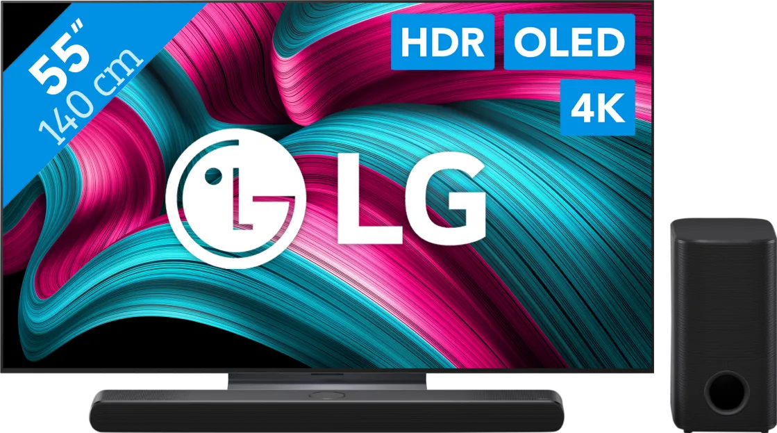 LG 55" OLED EVO C54 4K (2025) + LG DS77TY