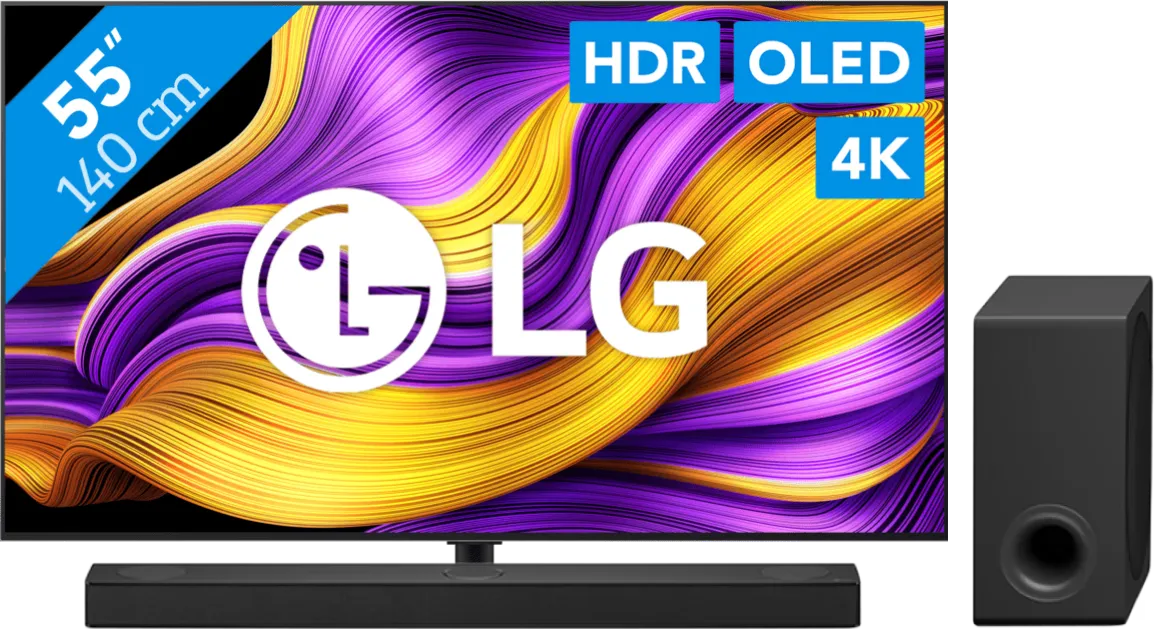 LG 55" OLED EVO G56 4K (2025) + LG DS80TR