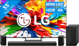 LG 55" QNED93 EVO 4K (2025) + LG DS70TR