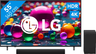 LG 55" Smart UA75 4K (2025) + LG DS40T