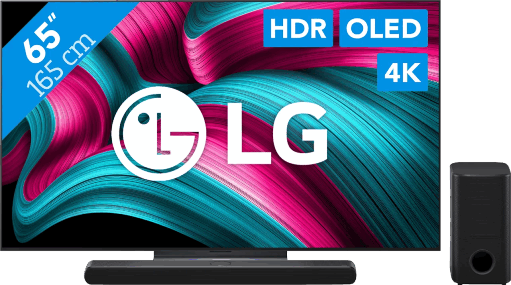 LG 65" OLED EVO C54 4K (2025) + LG DS77TY