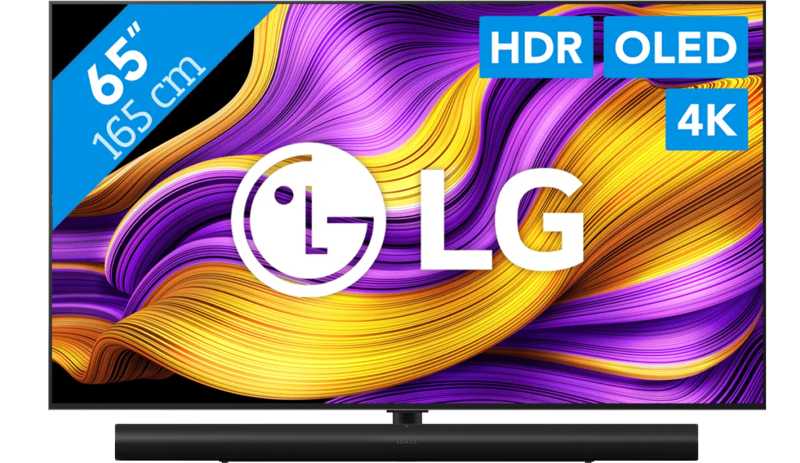 LG 65" OLED EVO G56 4K (2025) + Sonos Arc Ultra Zwart