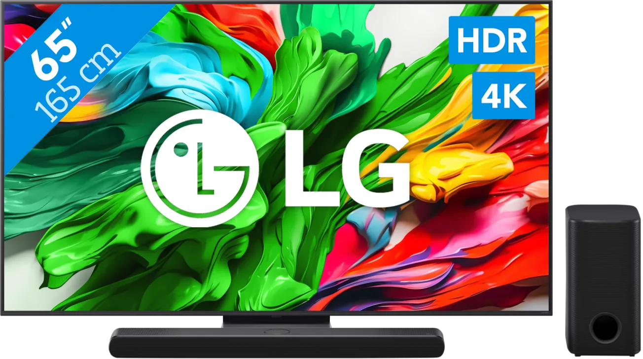 LG 65" QNED86 EVO 4K (2025) + LG DS77TY