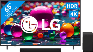 LG 65" Smart UA75 4K (2025) + LG DS40T