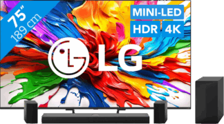 LG 75" QNED93 EVO 4K (2025) + LG DS70TR