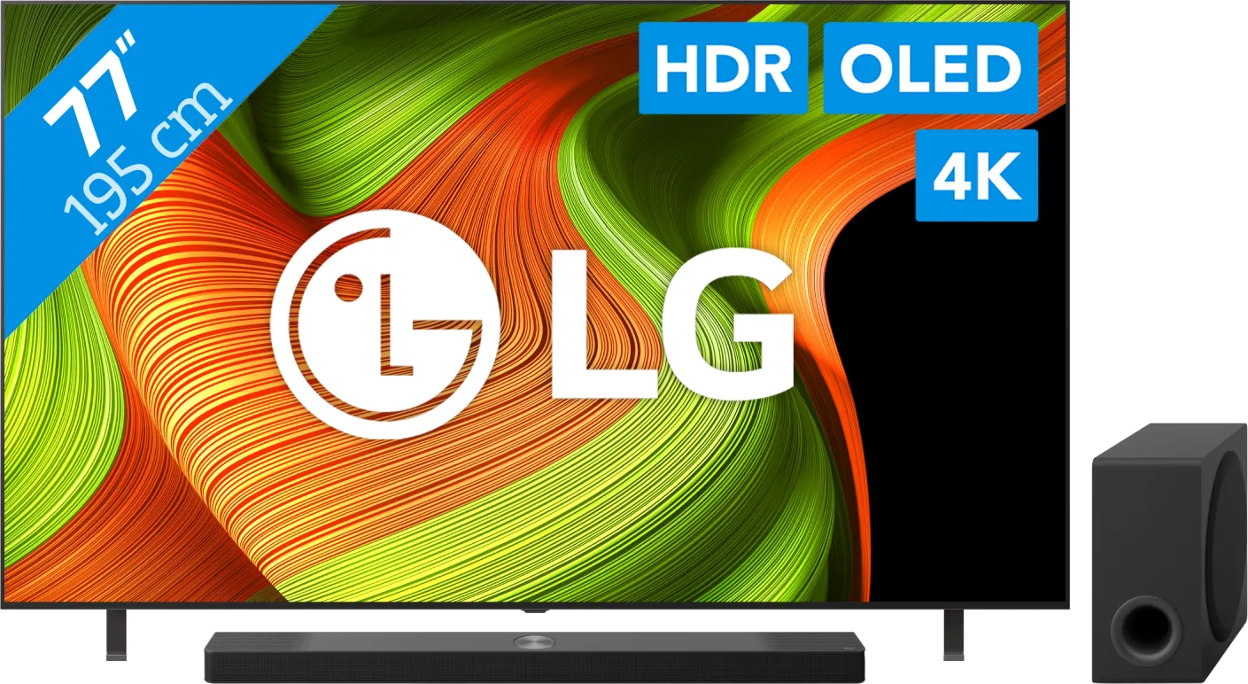 LG 77" OLED B56 4K (2025) + LG DS95TR