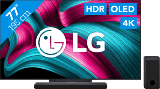 LG 77" OLED EVO C54 4K (2025) + LG DS77TY