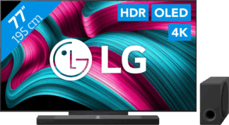LG 77" OLED EVO C54 4K (2025) + LG DS95TR