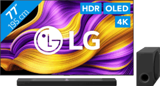 LG 77" OLED EVO G55 4K (2025) + LG DS95TR