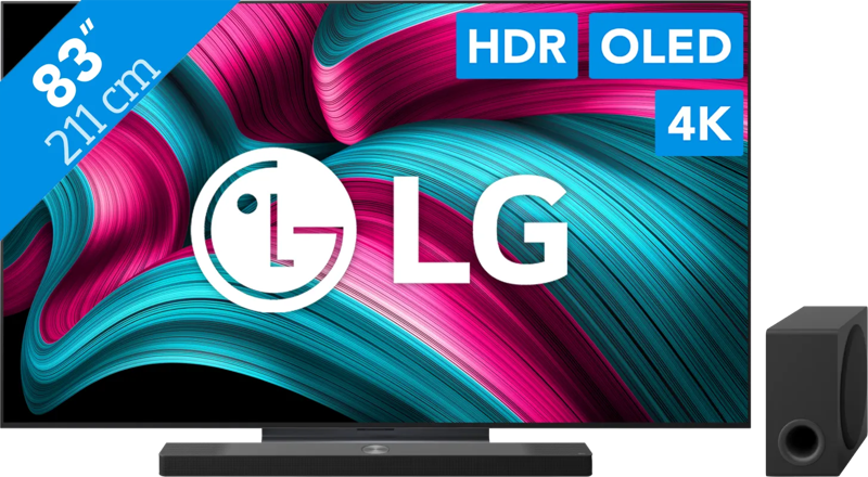 LG 83" OLED EVO C54 4K (2025) + LG DS95TR