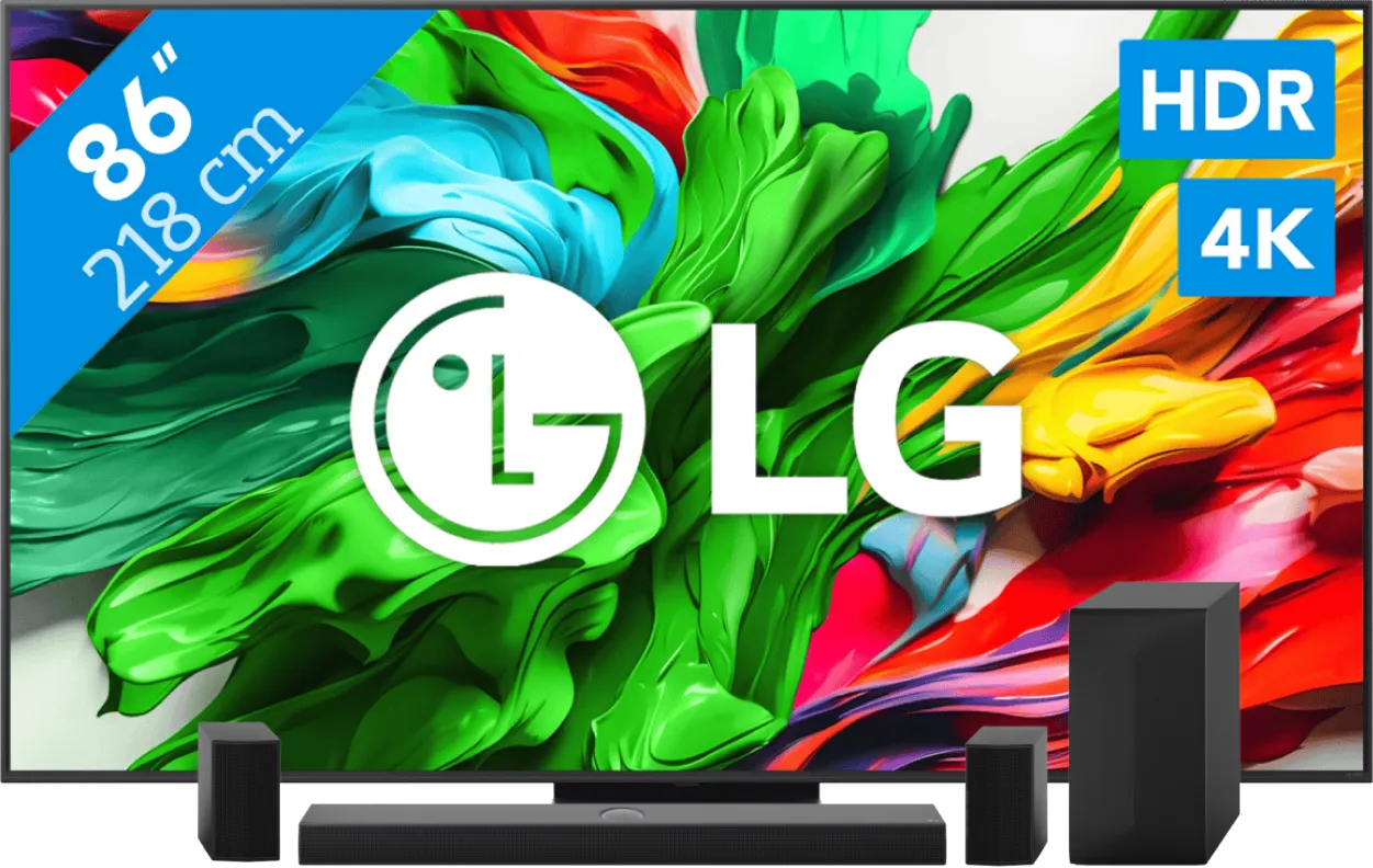 LG 86" QNED86 EVO 4K (2025) + LG DS70TR