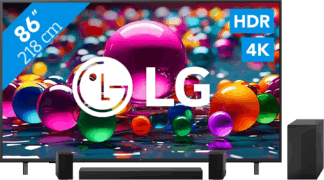 LG 86" Smart UA75 4K (2025) + LG DS60TR