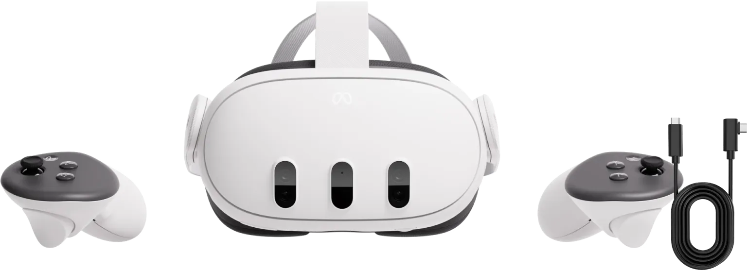Meta Quest 3 512GB + BlueBuilt Link Cable