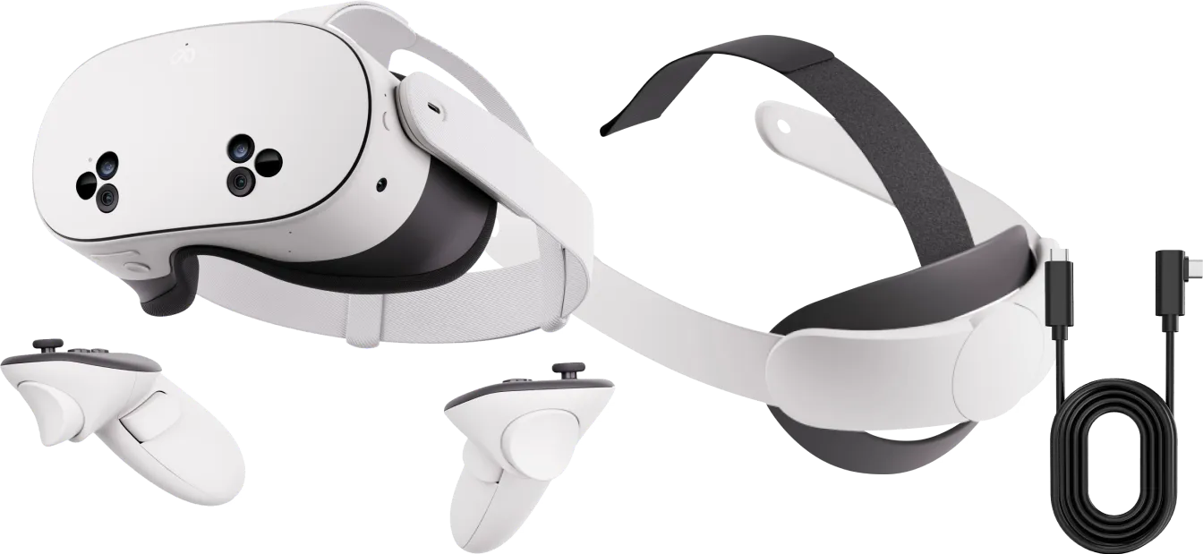 Meta Quest 3S 128GB + Link Cable + Elite Strap