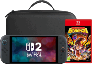 Nintendo Switch 2 + Donkey Kong Bananza + BlueBuilt Travelcase XL