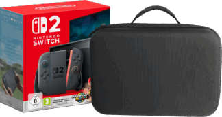 Nintendo Switch 2 + Mario Kart World + BlueBuilt Travel Case XL
