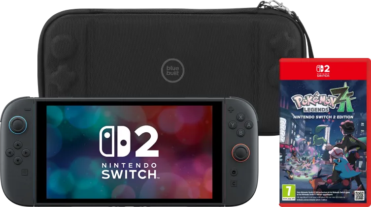 Nintendo Switch 2 + Pokémon Legends: Z-A + BlueBuilt Beschermhoes