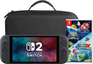 Nintendo Switch 2 + Super Mario Galaxy 1+2 + BlueBuilt Travelcase