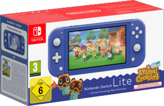 Nintendo Switch Lite Animal Crossing New Horizons Editie Blauw