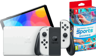 Nintendo Switch OLED Wit + Nintendo Switch Sports