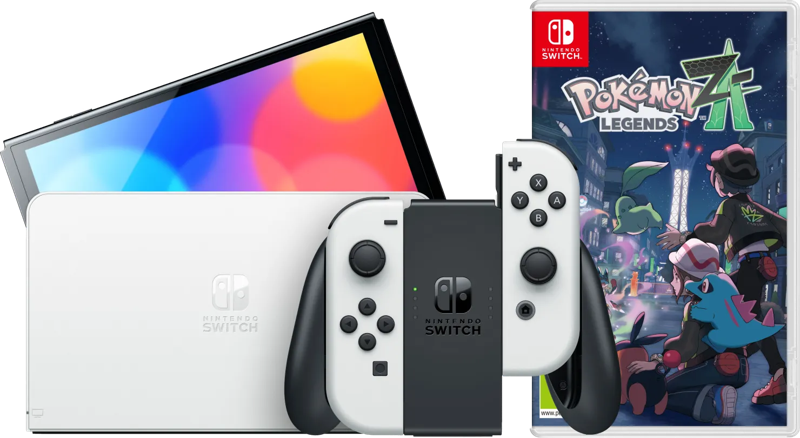 Nintendo Switch OLED Wit + Pokémon Legends: Z-A