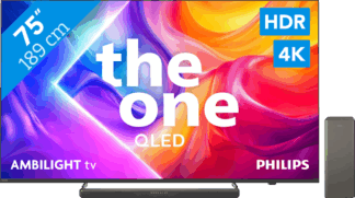Philips Ambilight 75'' PUS9000 QLED 4K (2025) + Philips TAB8200