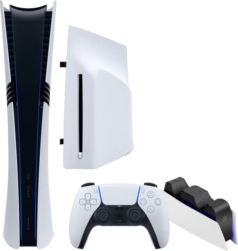 PlayStation 5 Pro + Disc Drive + Oplaadstation