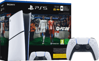 PlayStation 5 Slim Digital Edition + FC 26 + Extra Controller Wit