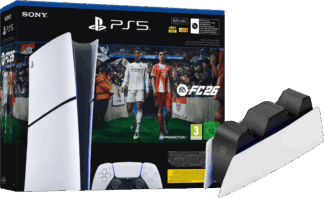 PlayStation 5 Slim Digital Edition + FC 26 + Oplaadstation