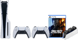 PlayStation 5 Slim Disc Edition + Black Ops 7 + Extra Controller Wit + Oplaadstation