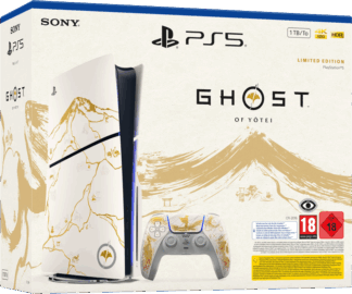 PlayStation 5 Slim Disc Edition + Ghost of Yotei Gold Limited Edition