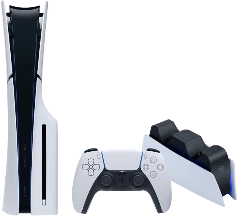 PlayStation 5 Slim Disc Edition + Oplaadstation