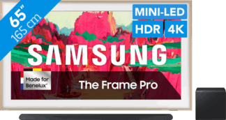 Samsung 65" The Frame Pro LS03FW (2025) + Samsung HW-S800D Zwart (2024)