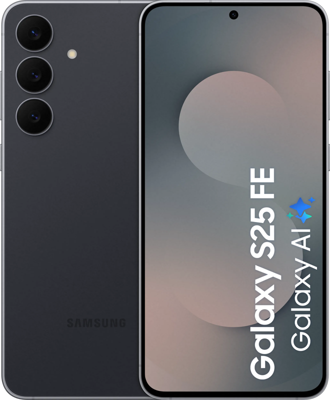 Samsung Galaxy S25 FE 256GB Zwart 5G