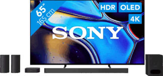 Sony 65'' Bravia 8 OLED 4K (2024) + Sony Bravia Theatre System 6 Zwart