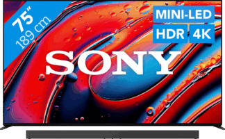 Sony 75" Bravia 9 4K QLED XR Mini-led (2024) + Sony Bravia Theatre Bar 9